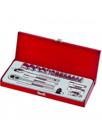 3/8" ALTI KÖŞE LOKMA TAKIMI (20 PARÇA) İZELTAŞ